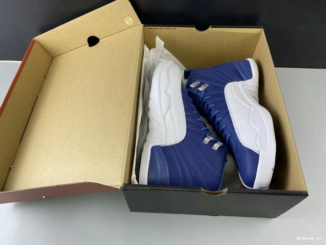 130690-404 Air Retro 12 Jordan Stone Blue 1004